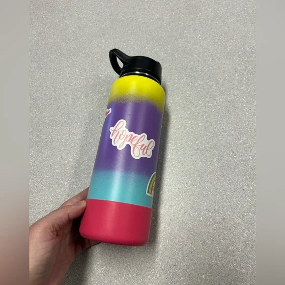 Hydro flask 40 ounce rainbow stainless steel Waterbottle - Picture 9 of 10